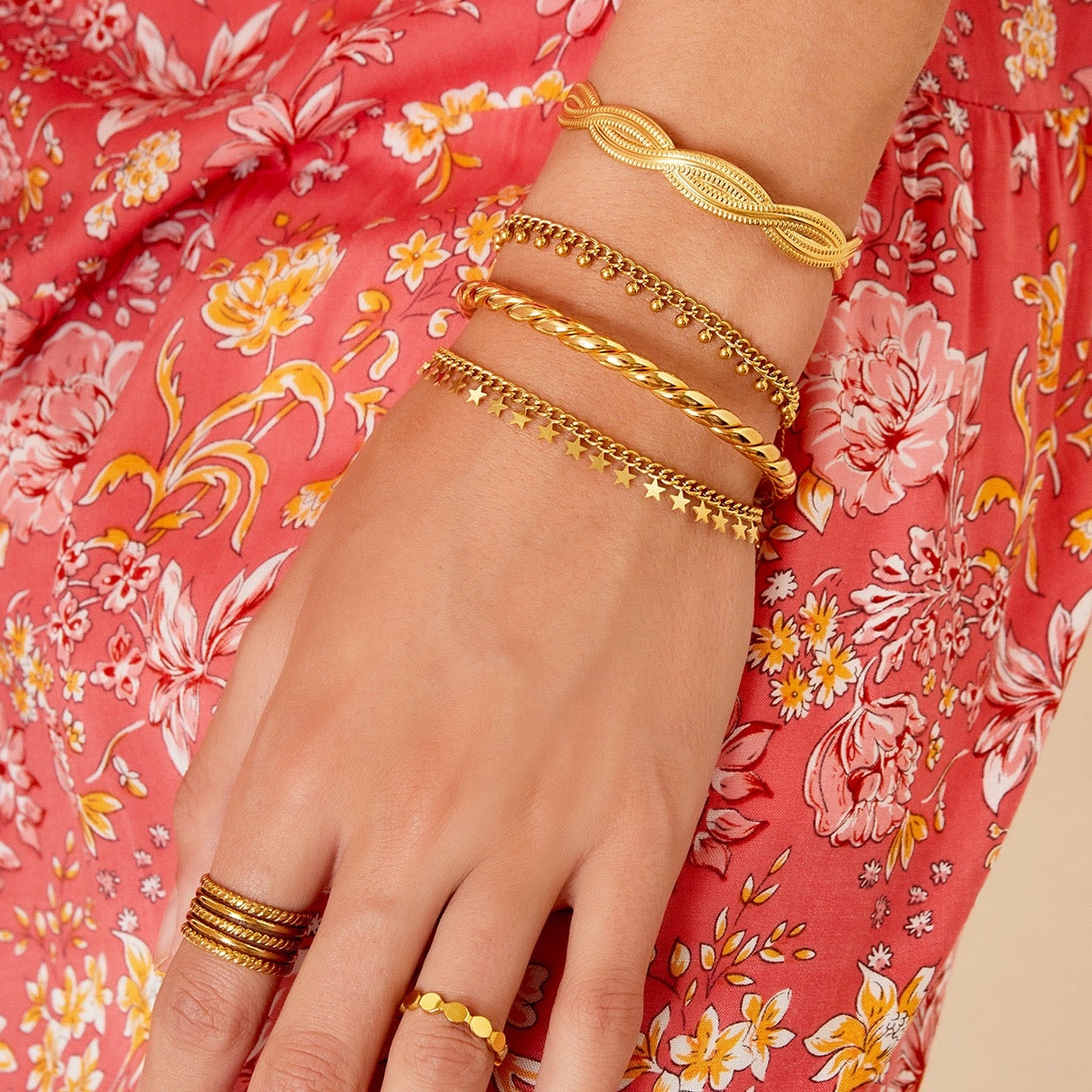 Ster bedel armbandje