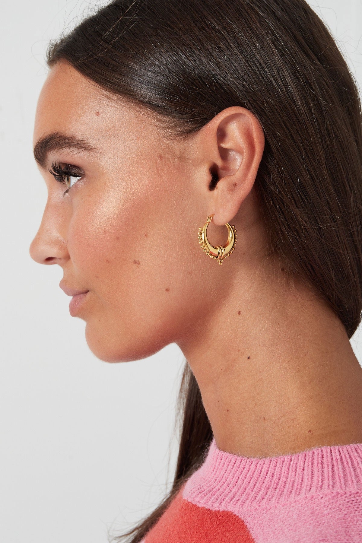 Bali hoops oorbellen
