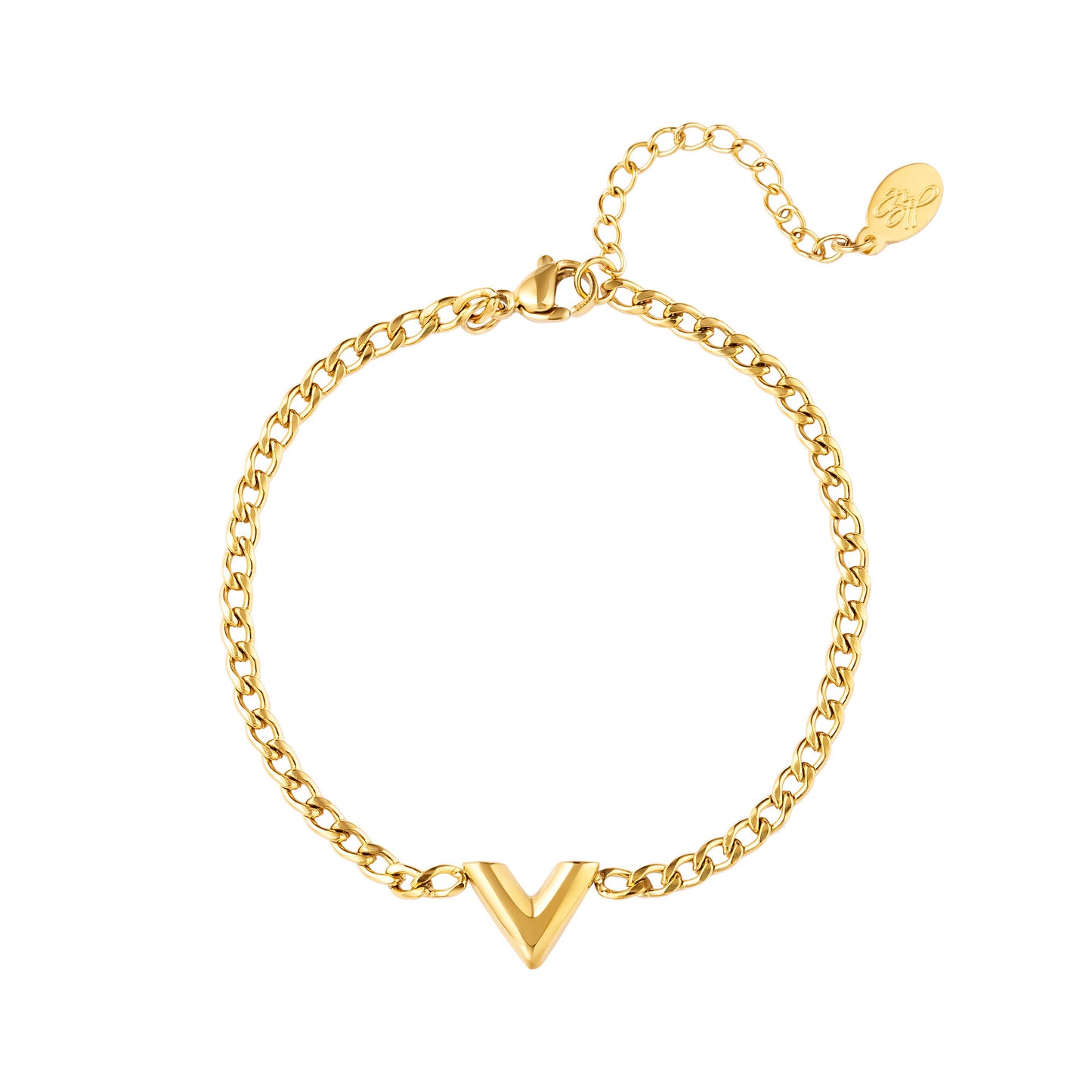 V armbandje