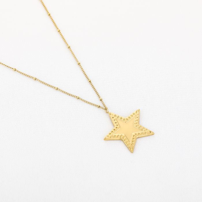 Lange ster ketting