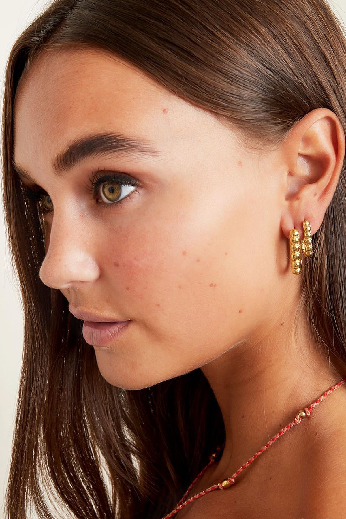 Rechthoekige oorbellen