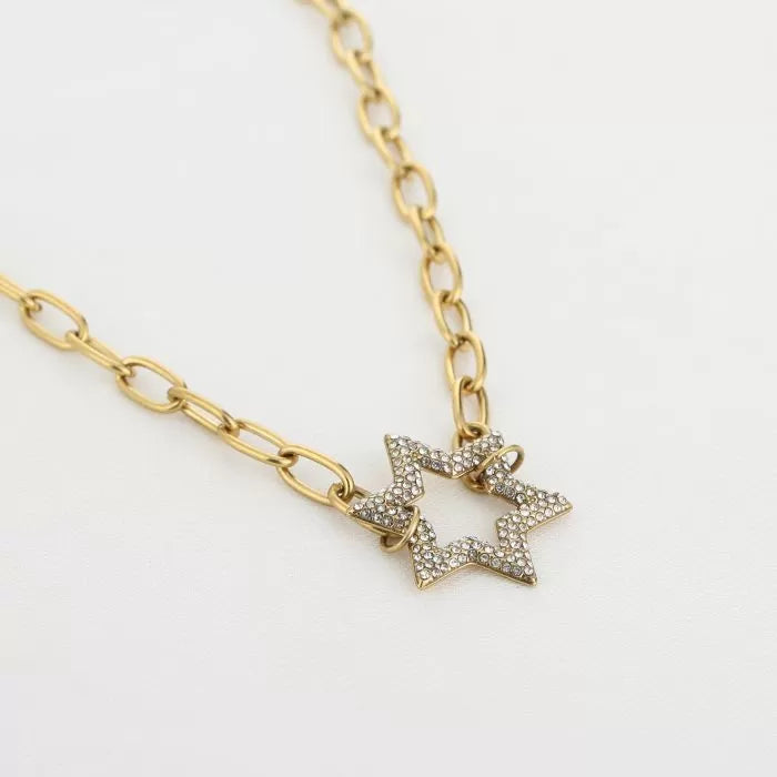 Chunky star ketting