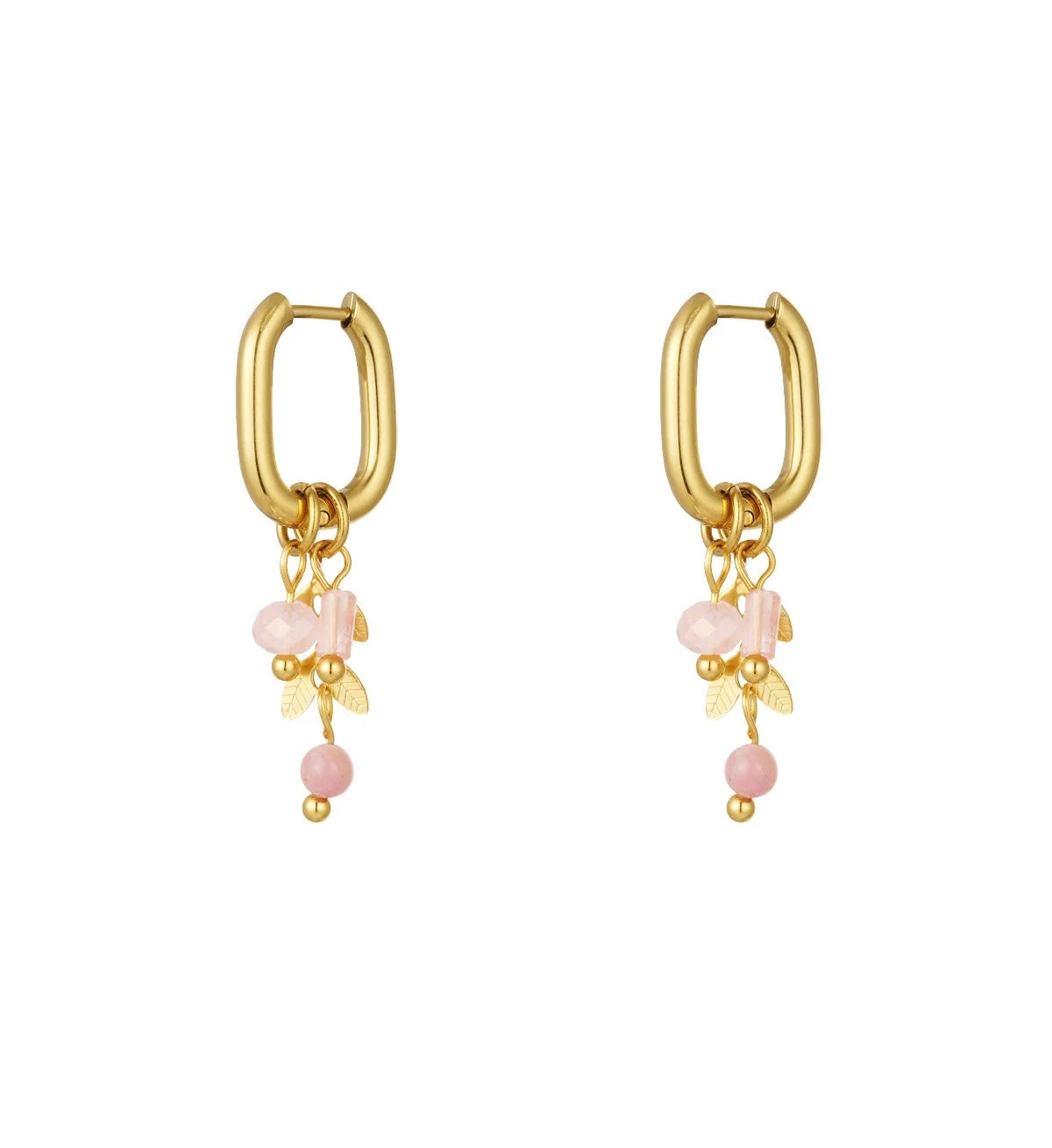 Dreamy oorbellen roze