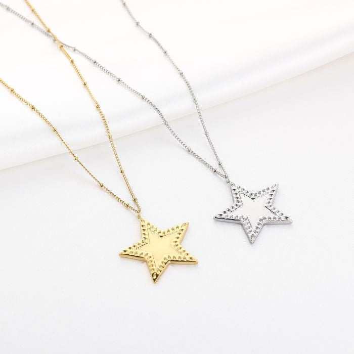 Lange ster ketting