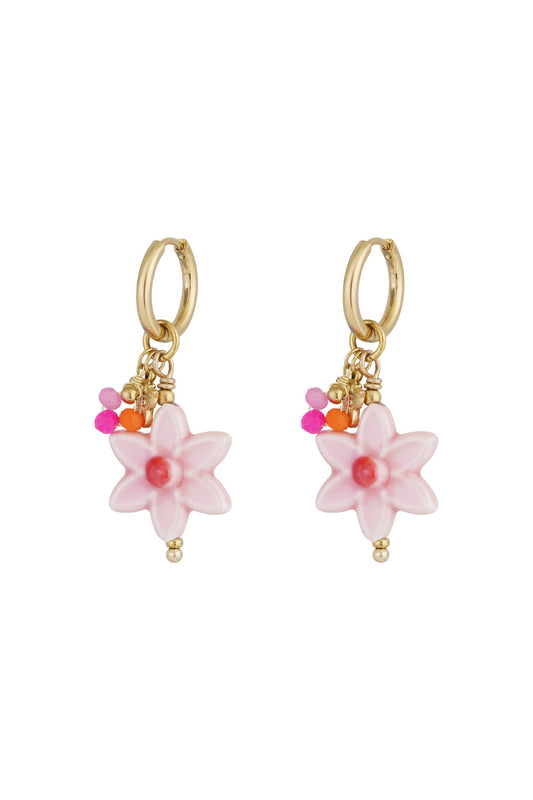 Oorbellen flower