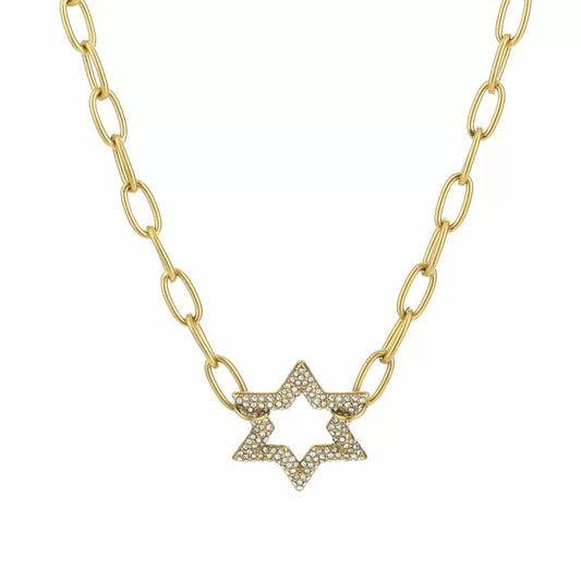 Chunky star ketting