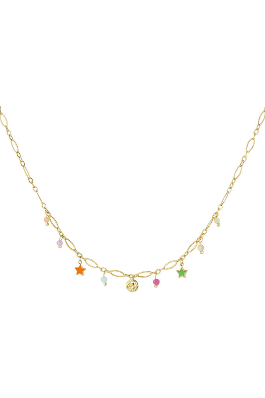 Bedelketting happy